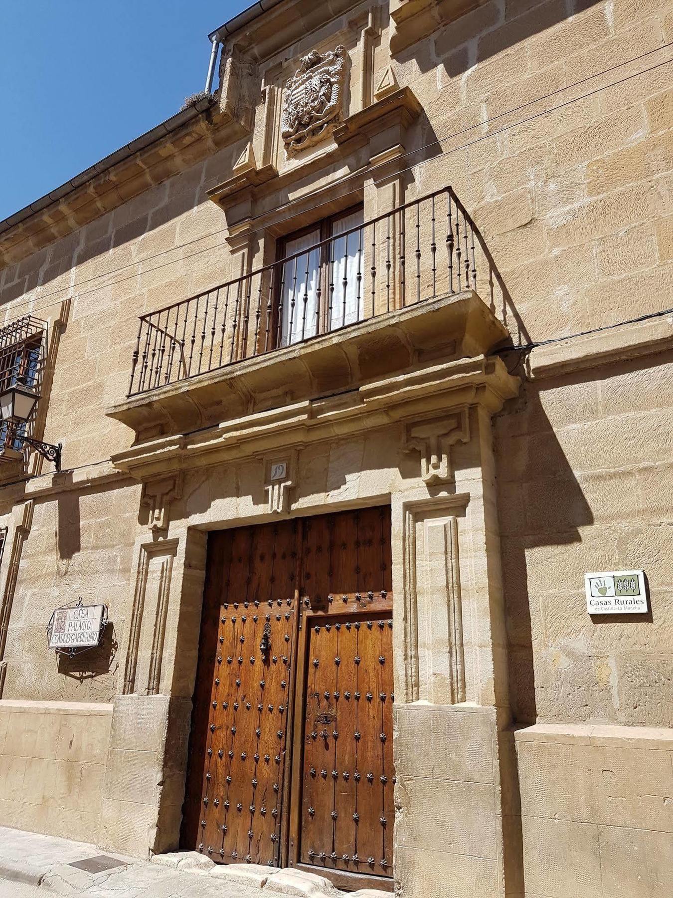 Casa Palacio Conde De Garcinarro Huete Esterno foto